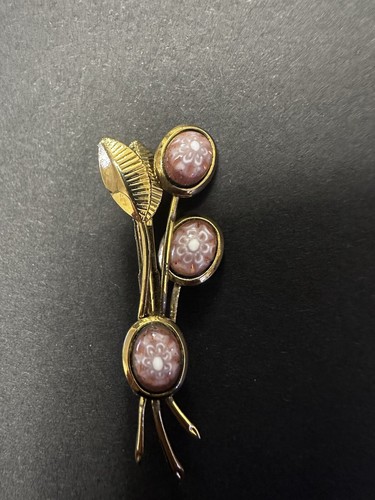 Vintage gold tone micro - gold,