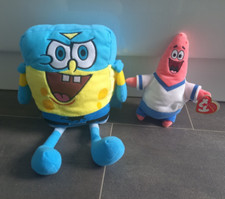 Spongebob Squarepants and Patrick soft toys