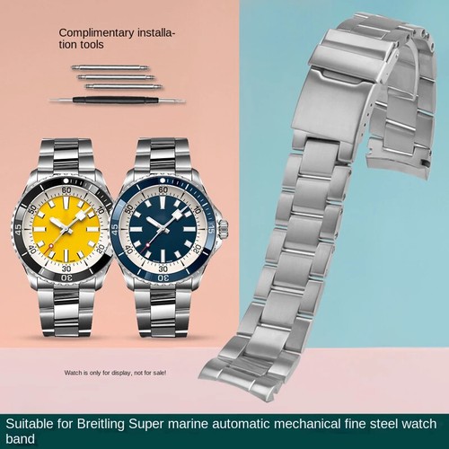 22mm stainless steel - steel, watch