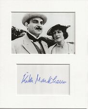 Kika Markham poirot signed