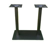 Table base steel black legs - base,