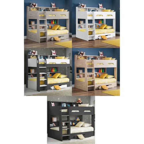 Wood bunk bed orion kids - bunk,