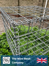 Gabion Basket / Cages Retaining Stone Garden Wall Heavy Duty 4mm wire