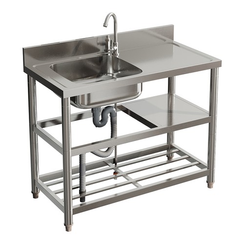 Stainless steel catering sink - steel,