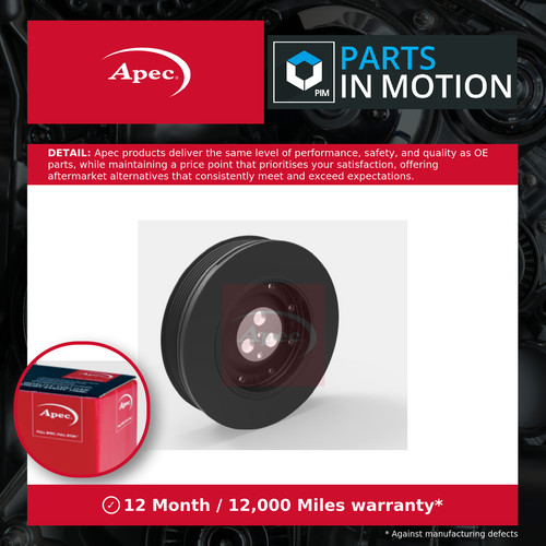 Crankshaft pulley fits - (tvd),