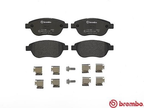 Brembo brake pads front with - brembo,