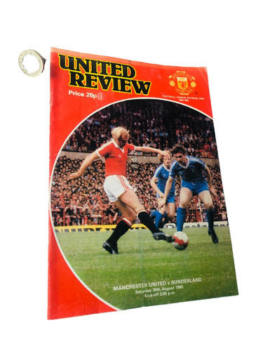 Football programme manchester - football,