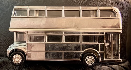 London bus 9cm long diecast - bus,