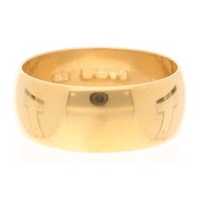 22Carat Yellow Gold D-Shape