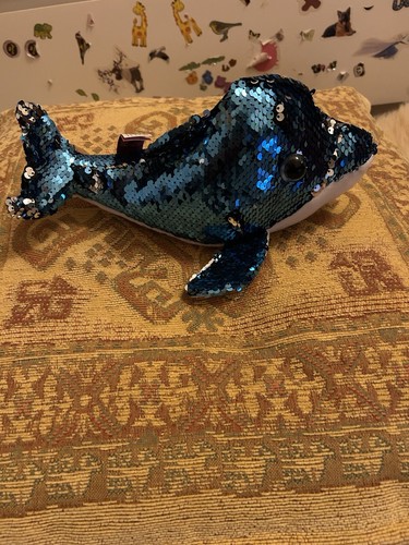 Dolphin sequin glitter - glitter, 10”