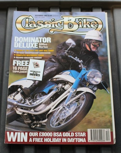 Classic bike dec 1992 bsa - dec, - bsa