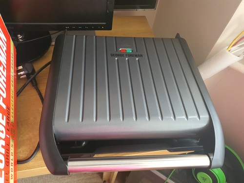 George foreman large grey - george,