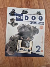 GENUINE THE DOG ARTLIST COLLECTION - MINIATURE SCHNAUZER PLUSH SOFT TOY + MAG