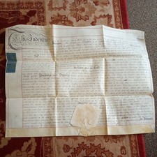 1799 Vellum Indenture Lease