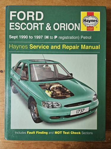 Haynes manual 1737 - 1737, ford