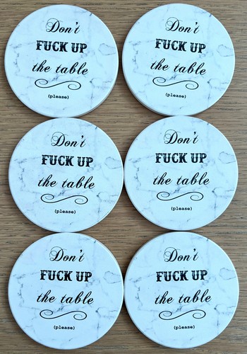 Ceramic funny don f - 6, 'don't