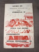 Spedeworth stock car - stock,