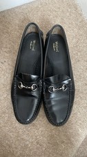 Weejuns gH Bass Loafers Uk 6 with Silver Buckle
