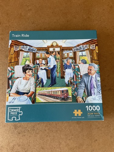 Jigsaw train ride - 1000, pieces