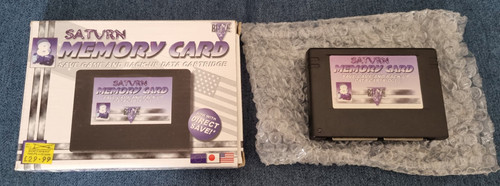 Boxed sega saturn blaze memory - sega,