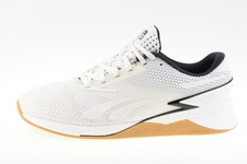 Reebok CrossFit Nano X3 White HP6074 Men's Trainers Size UK 6.5