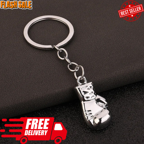 Boxing glove keyring - keyring, keychain