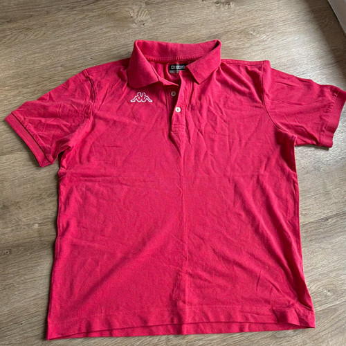 Kappa men polo shirt - kappa, pink