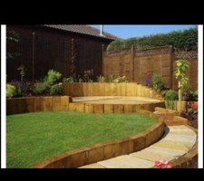 NEW TREATED TIMBER GARDEN