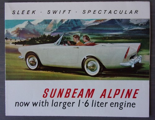 Sunbeam alpine series - alpine, orig