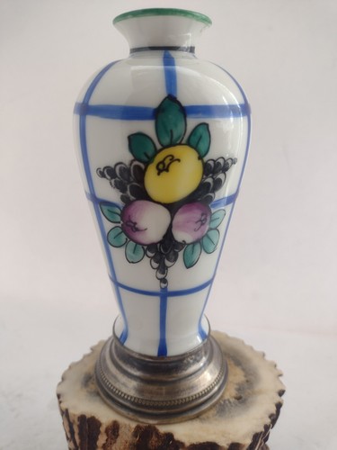 Antique limoges porcelain vase - porcelain,