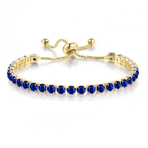 4mm birthstone zircon tennis - 4mm,