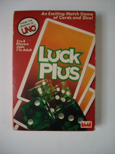 Vintage luck plus - plus, card