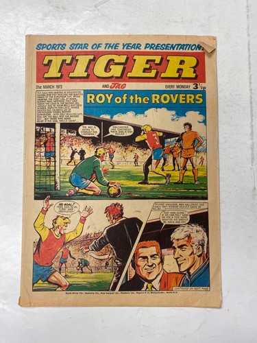 Tiger jag march 31st 1973 - tiger, ipc