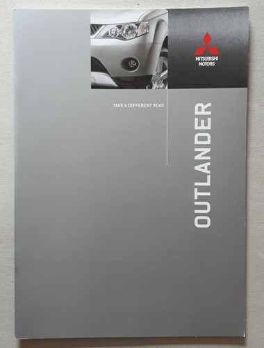 Mitsubishi outlander brochure - mitsubishi,