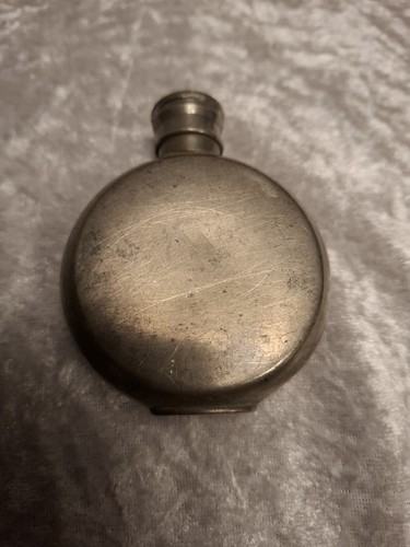 Vintage pewter pocket - 1.5,