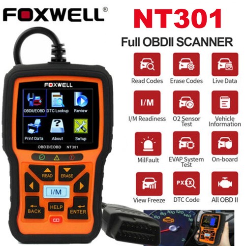 Foxwell nt301 car obd2 scanner - foxwell,