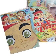 Disney Jake & The Neverland Pirates Single Duvet Cover Pillowcase Set Treasure