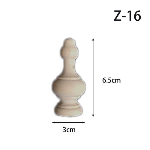 Wood spindle post - spindle, for