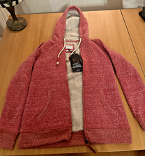 Fat Face Pink Fleece Hoodie