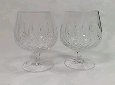 Pair Cut Crystal Brandy