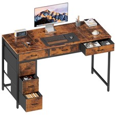120 cm Computer Desk with 6