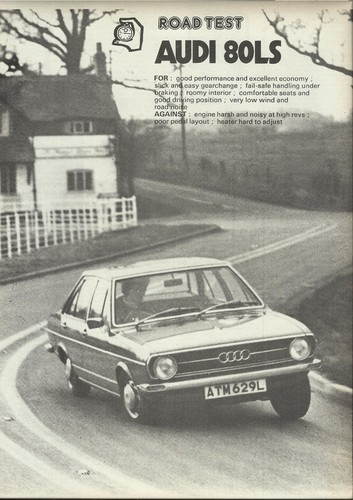 Audi original 1973 uk - 1973,