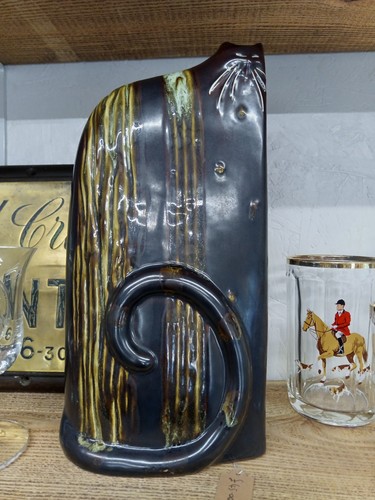 Mid century studio - pottery, cat