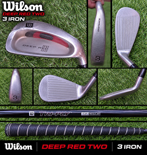 Wilson deep red iron - 3, /
