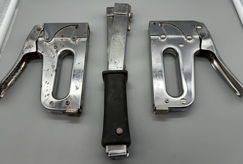 Staple guns work one - staple,