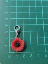 Poppy Clip On Dangle Charm for