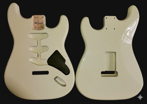 Jbrwood stratocaster guitar - jbrwood,