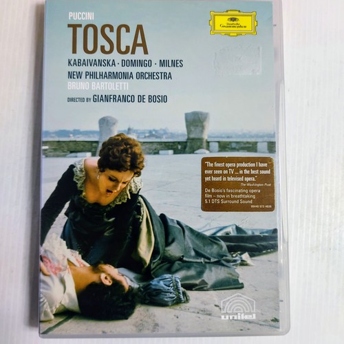 Puccini tosca dvd - dvd, opera