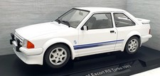 Model Car Group 1/18 Scale MCG18419 - 1985 Ford Escort RS Turbo - White