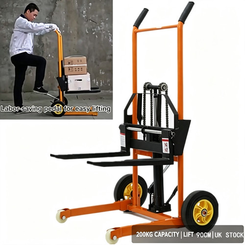 200kg manual hydraulic stacker - 200kg,